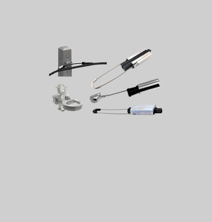 Strain Clamps, Protective Fittings, Suspension Clamps